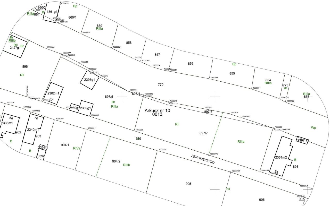 Działka budowlana Kietrz, ul. Żeromskiego. Zdjęcie 2