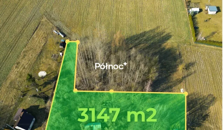 Działka rolno-budowlana Wyrzyki