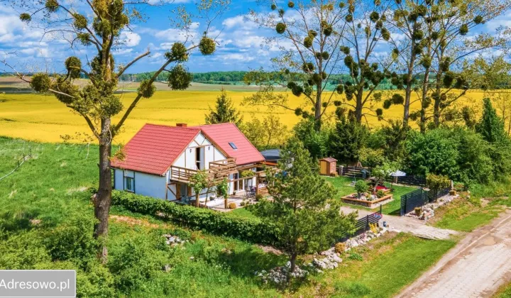 dom wolnostojący, 4 pokoje Łabapa