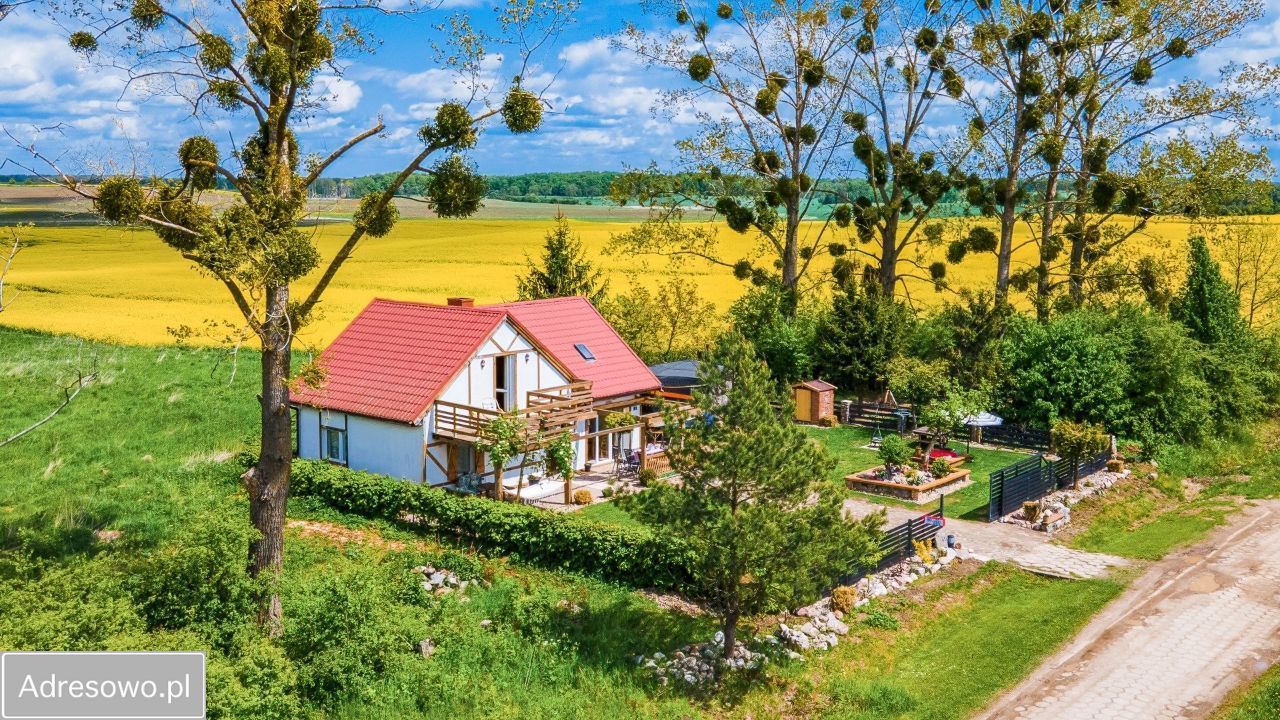 dom wolnostojący, 4 pokoje Łabapa