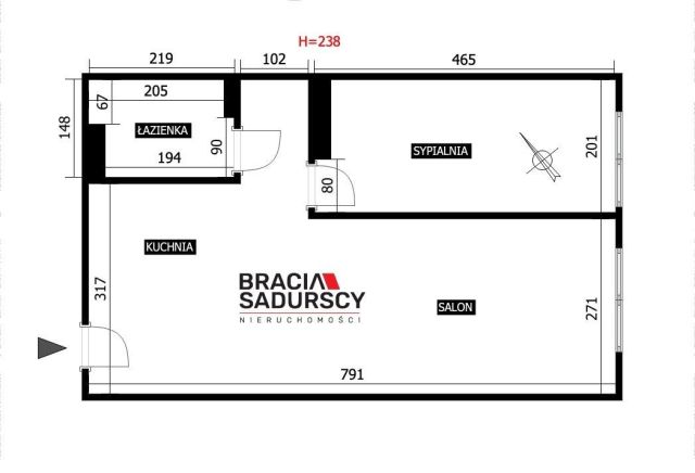 Mieszkanie 2-pokojowe Kraków Bieńczyce, os. Albertyńskie. Zdjęcie 20