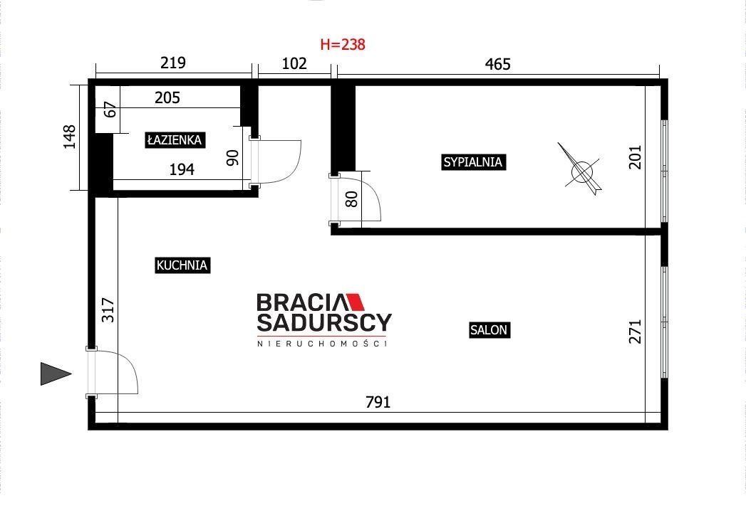 Mieszkanie 2-pokojowe Kraków Bieńczyce, os. Albertyńskie. Zdjęcie 20