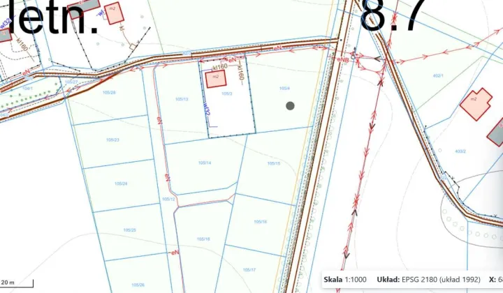 Działka budowlana Domysłów