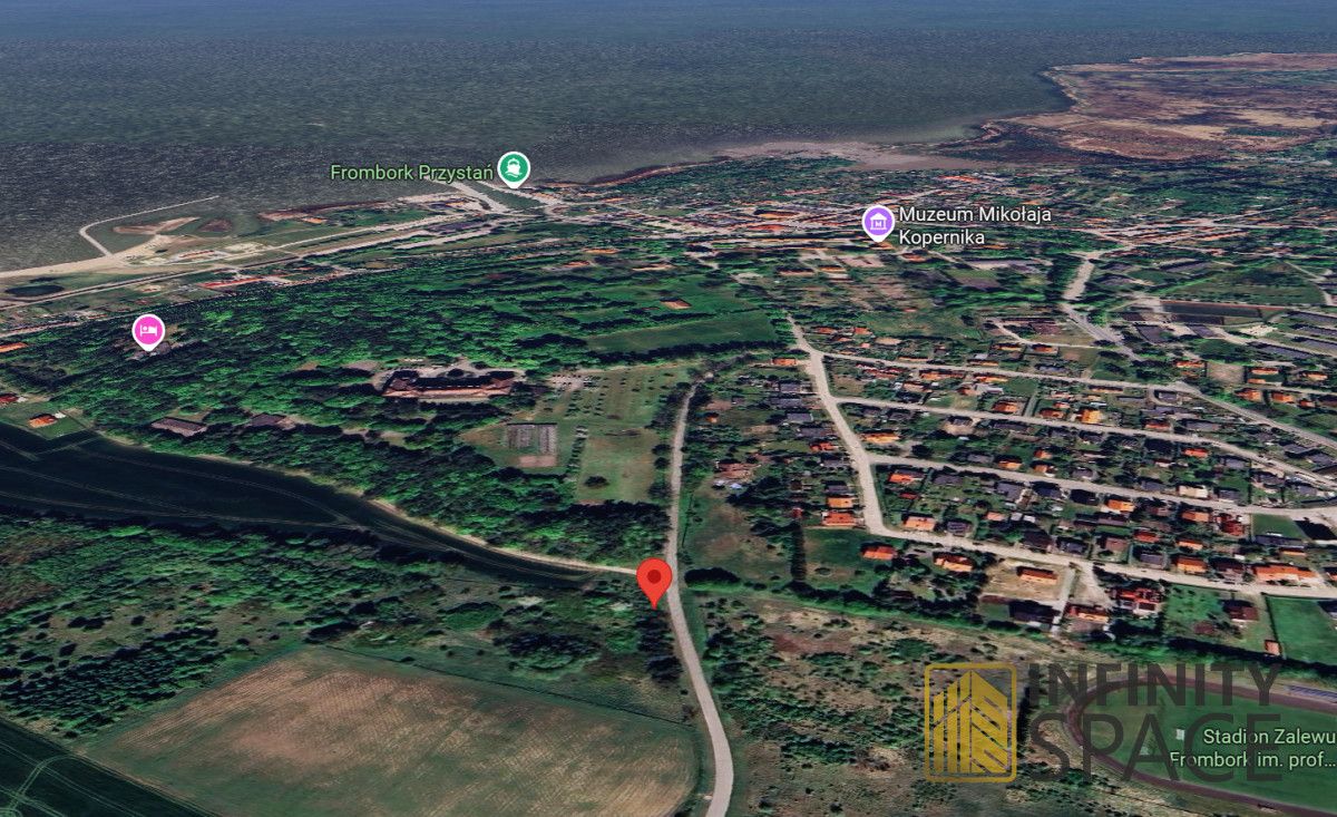 Działka inwestycyjna Frombork, ul. Jaśminowa. Zdjęcie 2