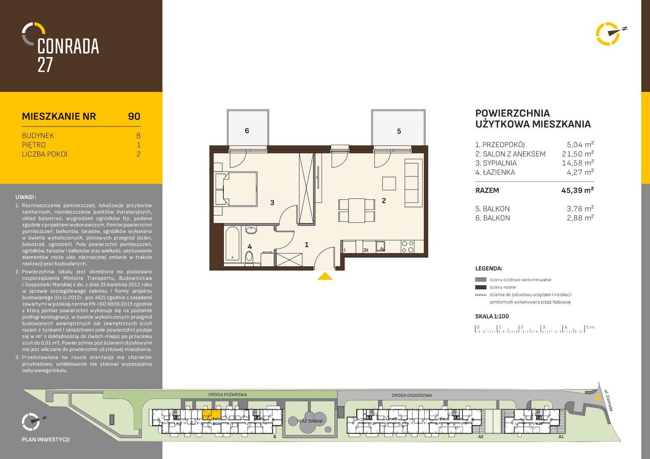 Mieszkanie 2-pokojowe Kraków Azory, ul. Josepha Conrada. Zdjęcie 3