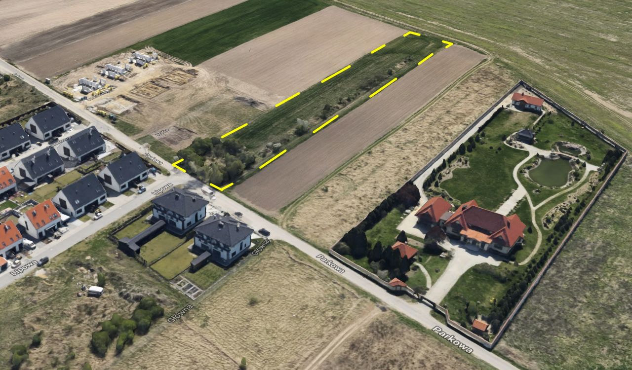 Działka budowlana Ślęza, ul. Parkowa. Zdjęcie 3