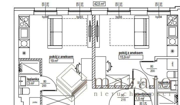 Mieszkanie 2-pokojowe Bydgoszcz Śródmieście
