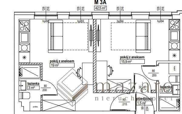 Mieszkanie 2-pokojowe Bydgoszcz Śródmieście. Zdjęcie 6