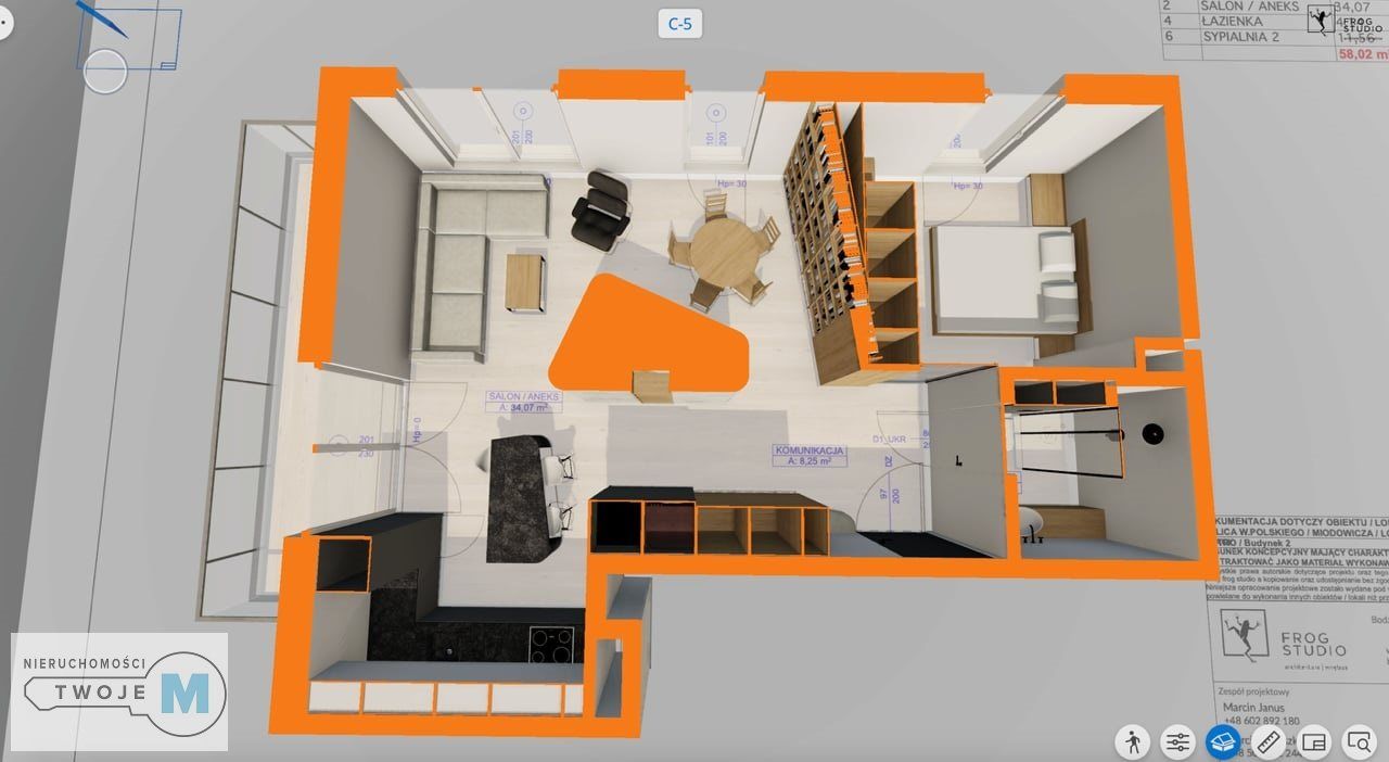 Mieszkanie 2-pokojowe Kielce Centrum. Zdjęcie 5