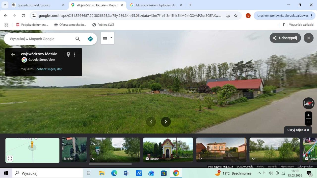 Działka rolna Lubocz. Zdjęcie 3