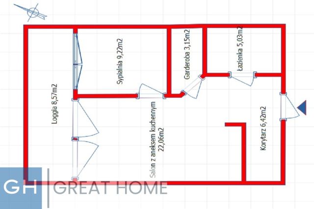 Mieszkanie 2-pokojowe Warszawa Bielany, ul. gen. Klemensa Stanisława Rudnickiego. Zdjęcie 15