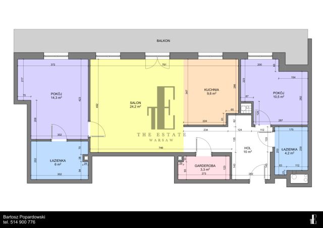 Mieszkanie 3-pokojowe Warszawa Ursus, ul. Ryżowa. Zdjęcie 15