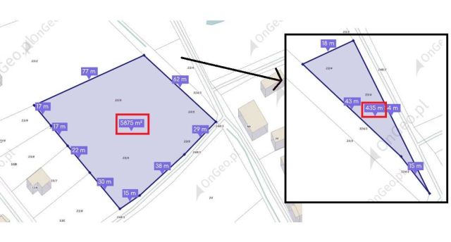 Działka budowlana Krościna Wielka. Zdjęcie 1