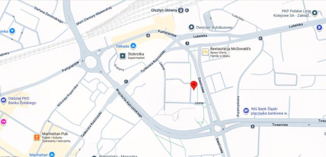 Mieszkanie 2-pokojowe Olsztyn, ul. Dworcowa. Zdjęcie 12