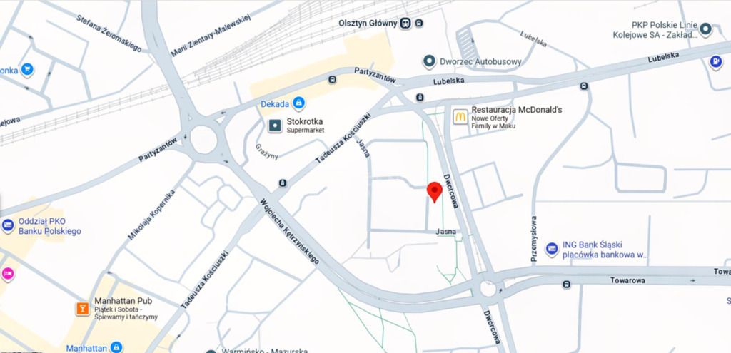 Mieszkanie 2-pokojowe Olsztyn, ul. Dworcowa. Zdjęcie 12