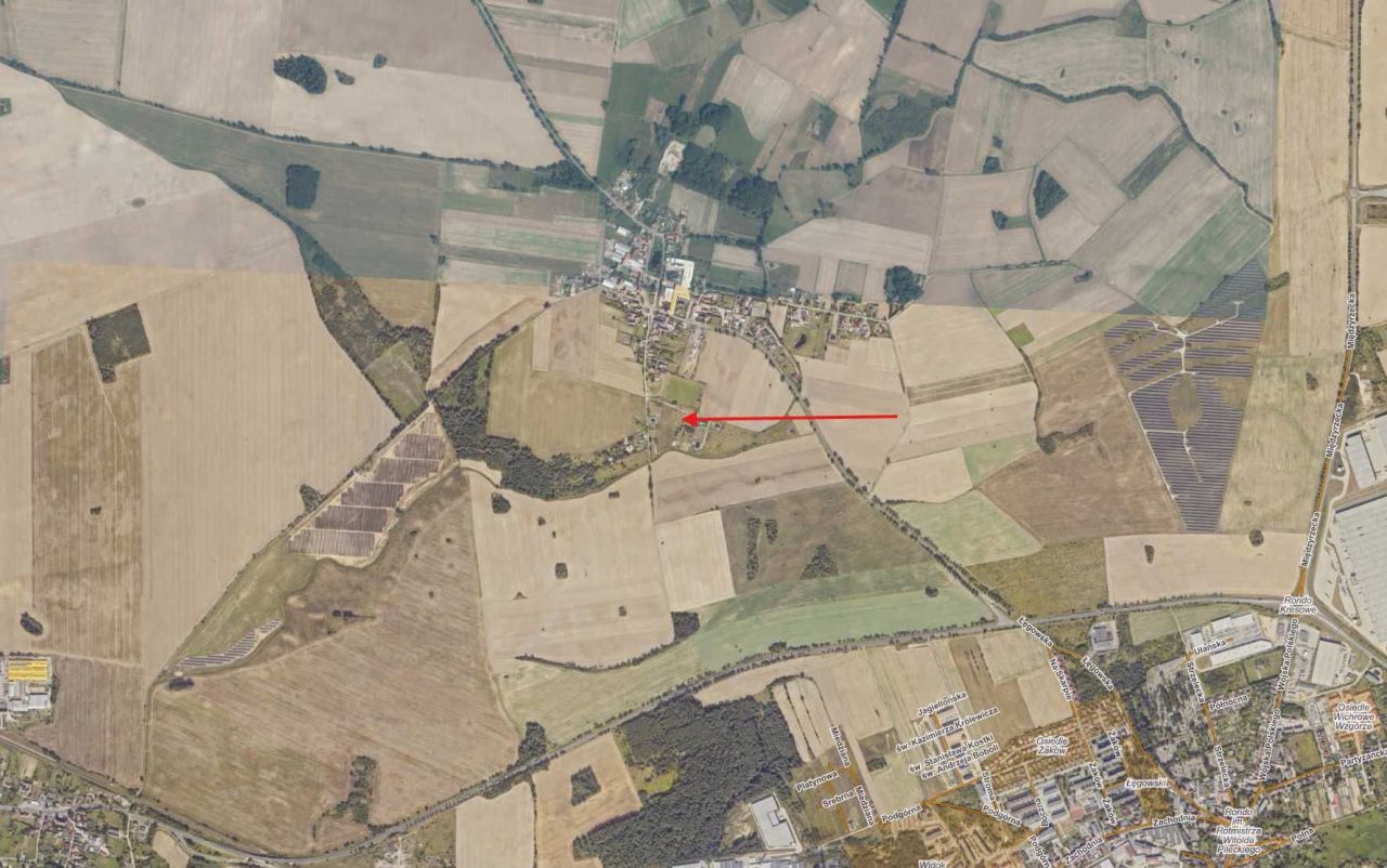 Działka budowlana Ługów. Zdjęcie 2