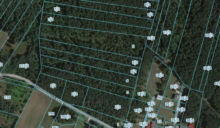 Działka leśna Hucisko Kwaśniowskie