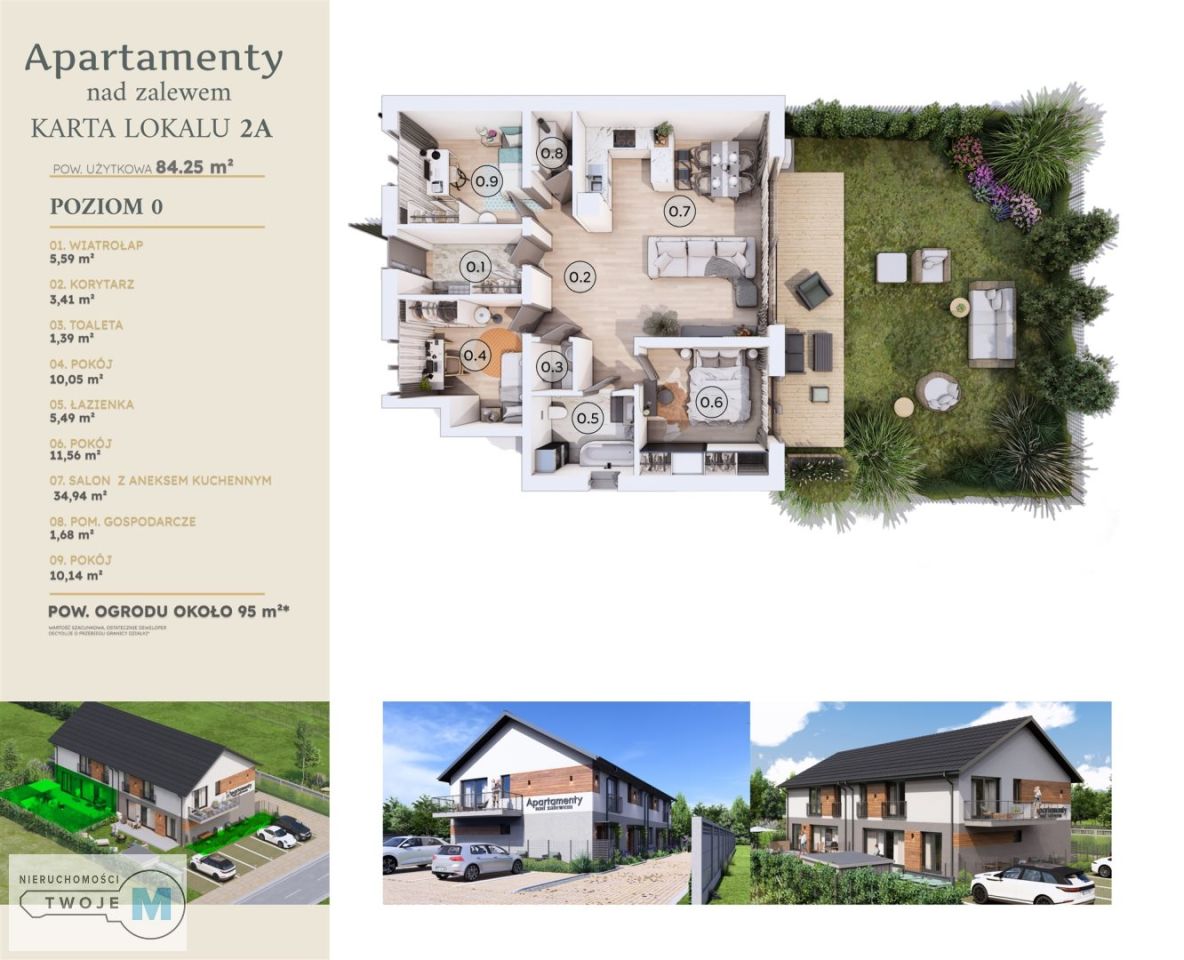 Mieszkanie 4-pokojowe Wola Kopcowa, ul. Dębowa. Zdjęcie 15