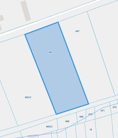 Działka budowlana Rzeczyca, Łąkowa. Zdjęcie 1