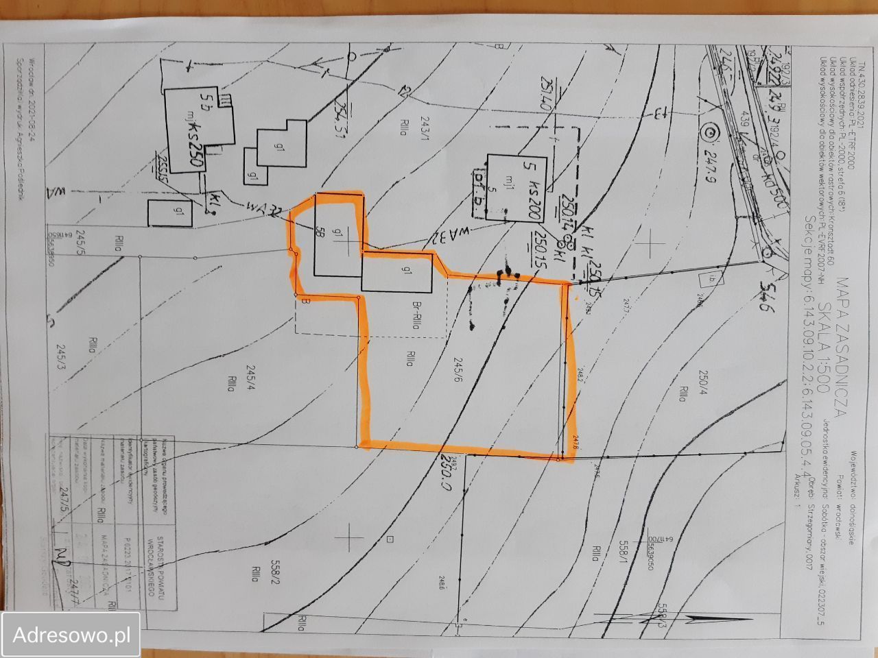 Działka rolno-budowlana Strzegomiany. Zdjęcie 2