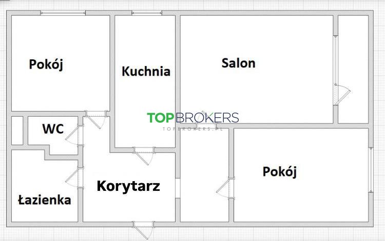Mieszkanie 3-pokojowe Warszawa Praga-Południe, ul. Władysława Umińskiego. Zdjęcie 6