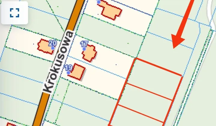 Działka budowlana Półwiosek Lubstowski Różopole, ul. Irysowa