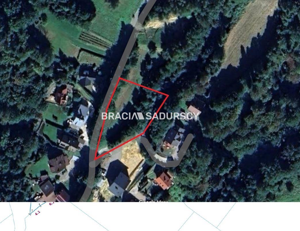 Działka budowlana Pcim. Zdjęcie 5