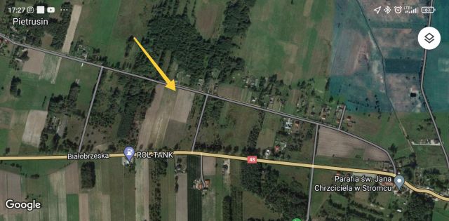 Działka budowlana Stromiec Stromiec Poduchowny, ul. Poświętna. Zdjęcie 1