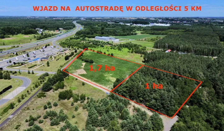 Działka inwestycyjna Lubicz Dolny Małgorzatowo, ul. Małgorzatowo