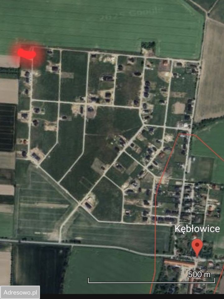 Działka budowlana Kębłowice, ul. Odrzutowa. Zdjęcie 2