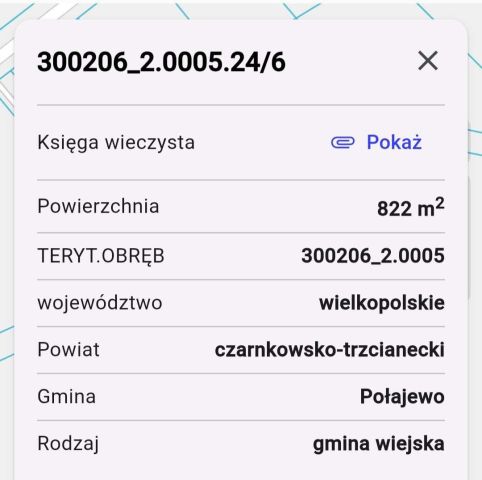 Działka budowlana Połajewo. Zdjęcie 2