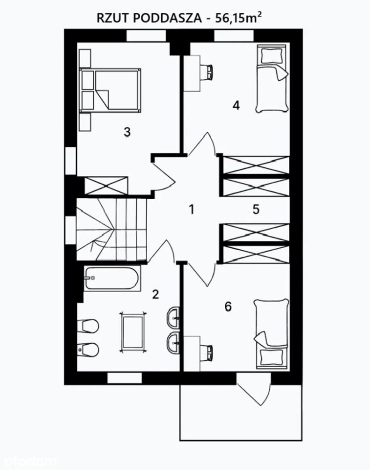 bliźniak, 4 pokoje Wrocław Stabłowice, ul. Mrozowska. Zdjęcie 5