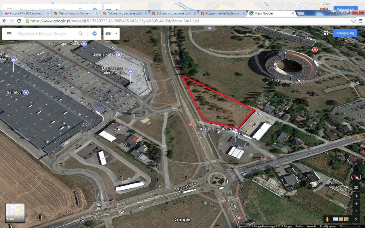 Działka budowlana Kalisz Korczak, ul. Wysoka. Zdjęcie 3