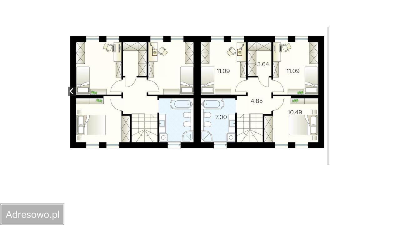 bliźniak, 4 pokoje Stalowa Wola, ul. Księżnej Anny Lubomirskiej. Zdjęcie 8