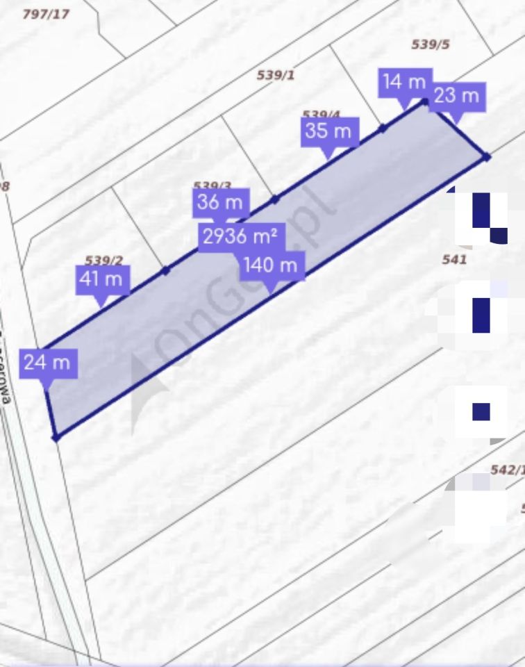 Działka budowlana Pieczyska. Zdjęcie 2