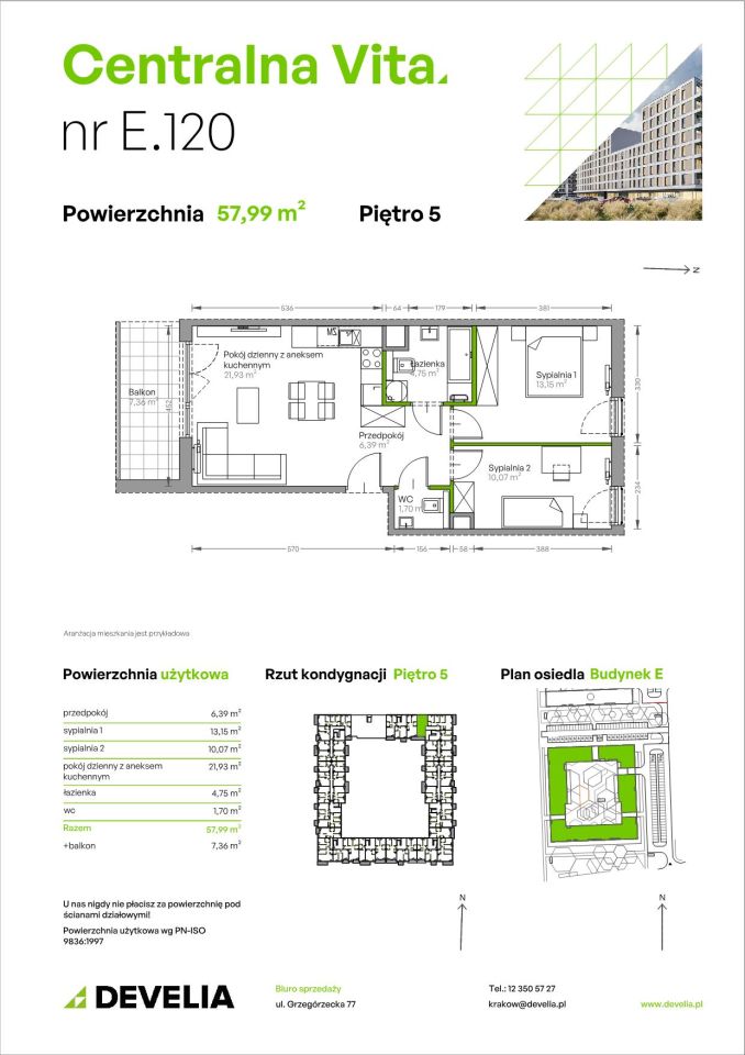 Mieszkanie 3-pokojowe Kraków Czyżyny, ul. Romana Ciesielskiego. Zdjęcie 14