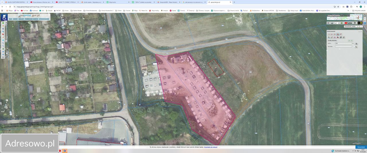 Działka inwestycyjna Czerwieńsk, ul. Kwiatowa. Zdjęcie 4