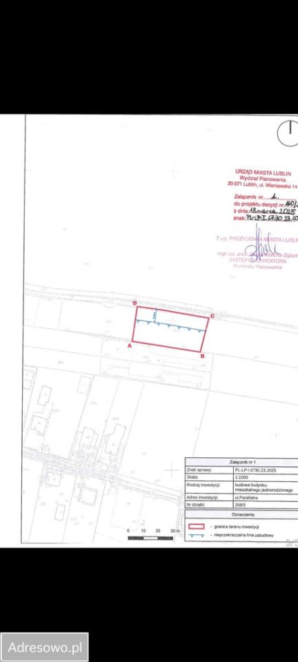 Działka budowlana Lublin Głusk, ul. Parafialna. Zdjęcie 2