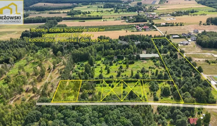 Działka budowlana Kolonia Góra Puławska