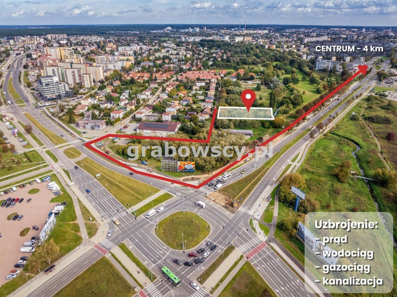 Działka inwestycyjna Białystok Wysoki Stoczek. Zdjęcie 1