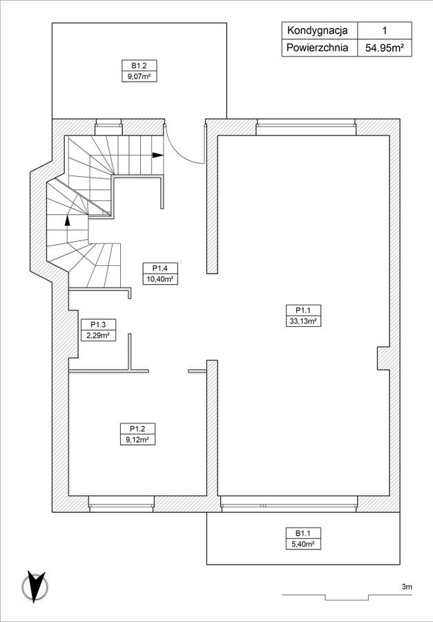 dom szeregowy, 7 pokoi Władysławowo, ul. St. Przybyszewskiego. Zdjęcie 13