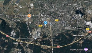 Działka budowlana Zawiercie Centrum, ul. Żabia
