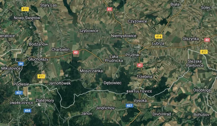 Działka budowlana Łąka Prudnicka, ul. Nad Złotym Potokiem