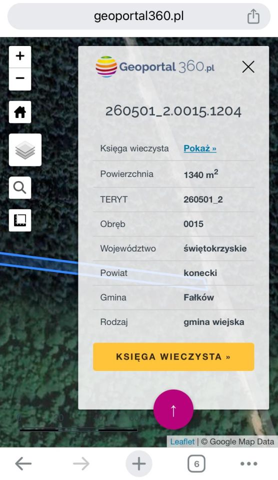 Działka leśna Zbójno. Zdjęcie 13