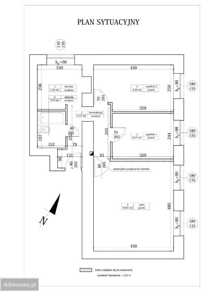 Mieszkanie 3-pokojowe Żyrardów. Zdjęcie 9