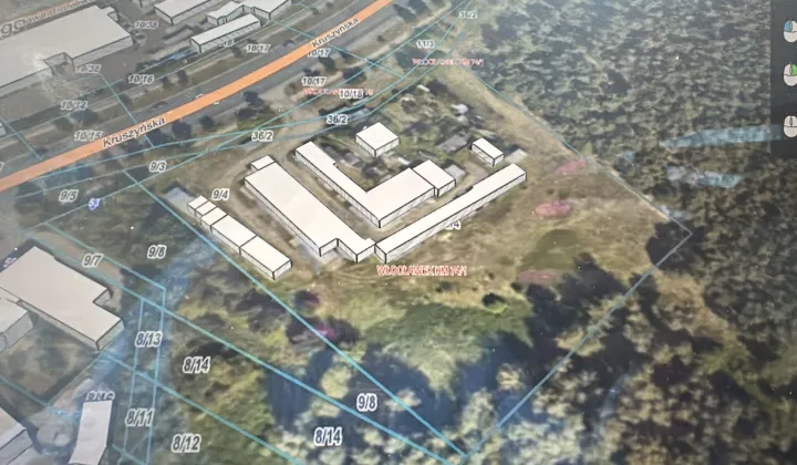 Działka inwestycyjna Włocławek, ul. Kruszyńska