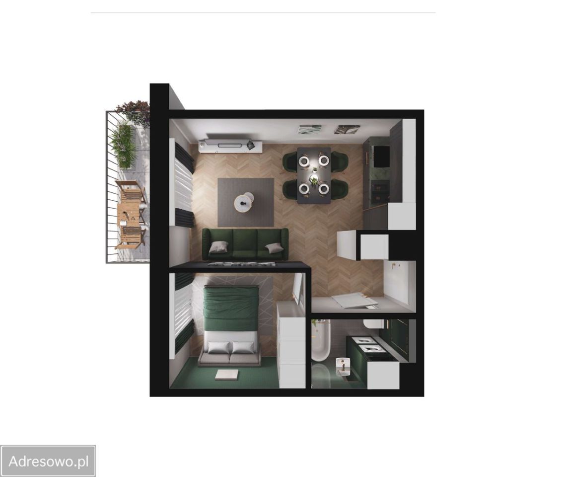 Mieszkanie 2-pokojowe Warszawa Białołęka, ul. Pawła Włodkowica. Zdjęcie 17