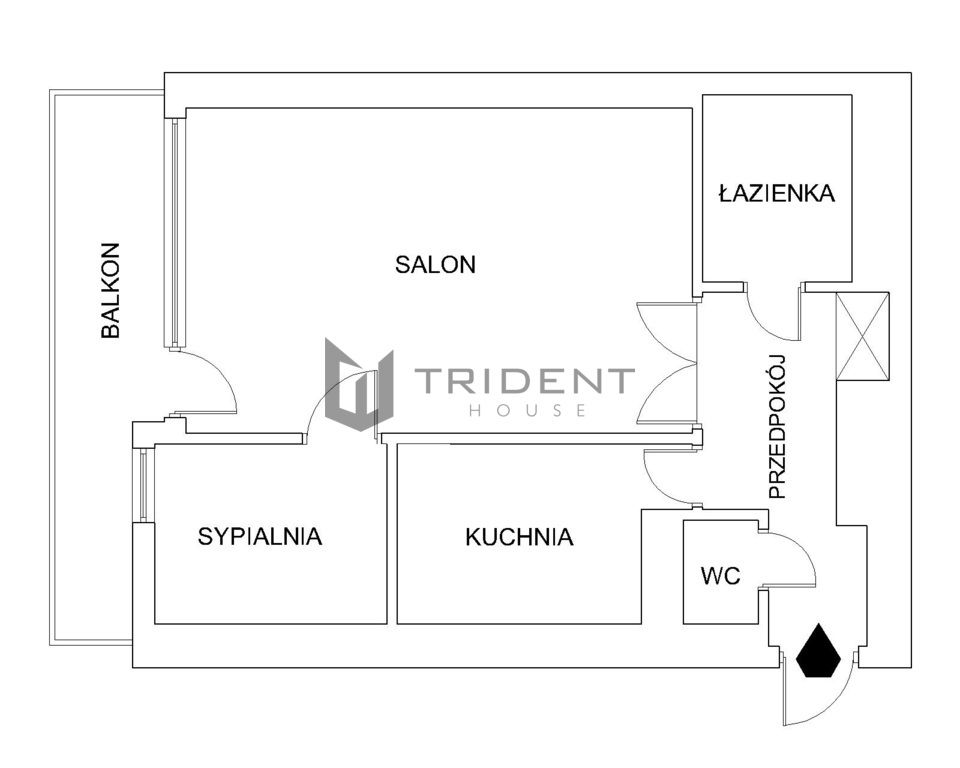 Mieszkanie 2-pokojowe Warszawa Ochota, ul. Grójecka. Zdjęcie 13