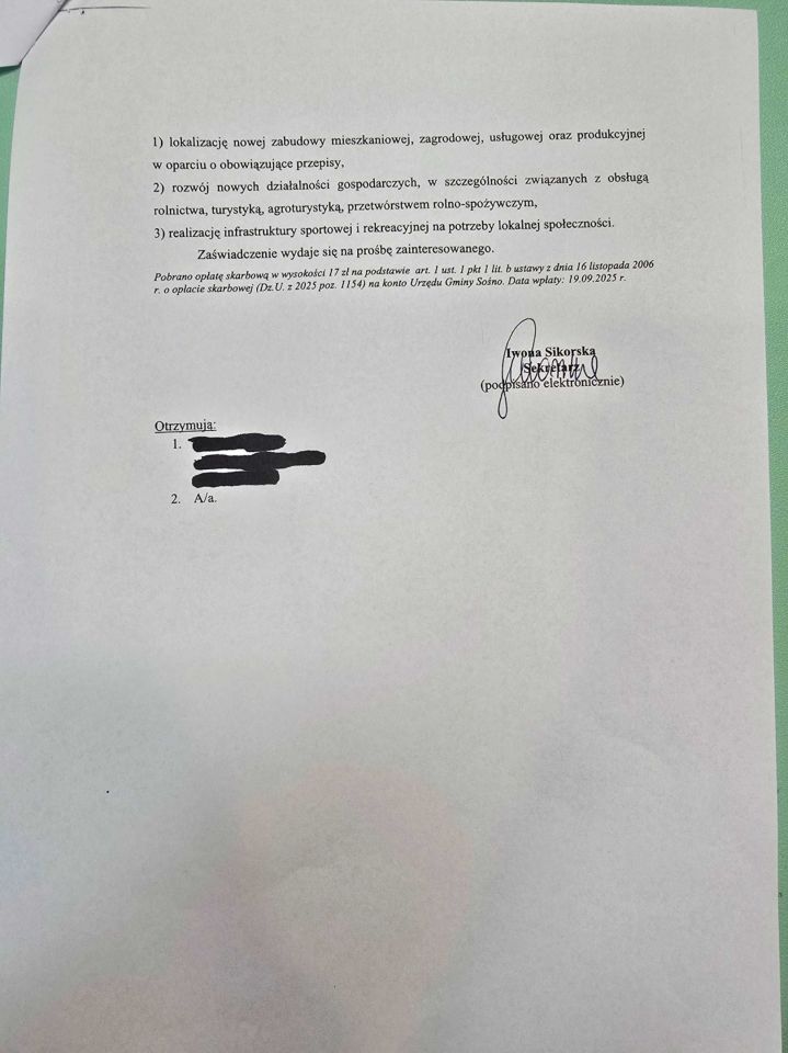 Działka rolno-budowlana Dziedno. Zdjęcie 5