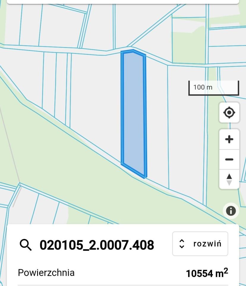 Działka rolna Parowa. Zdjęcie 3